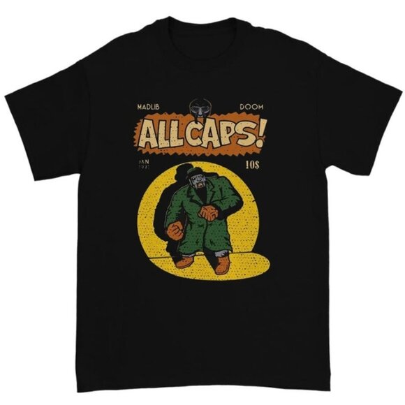 RondaG Other - madlib doom all caps unisex t-shirt